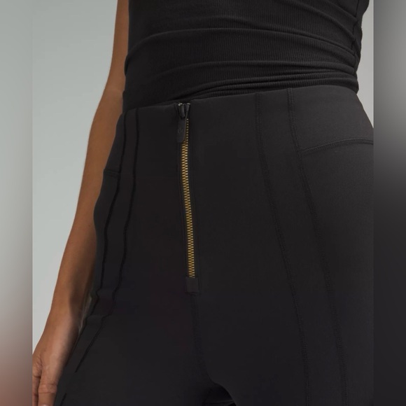 Lululemon Define Zip-Front High-Rise Flared Pant Size 8 - Picture 2 of 9